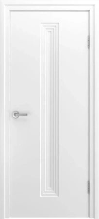 Межкомнатная дверь «Каролина-4 ДГ» 2000 x 700 Белоснежный