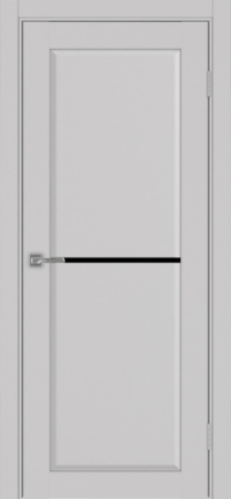 Сицилия_712.12 ЭКО-шпон 80*200 Пепельный LACчерный