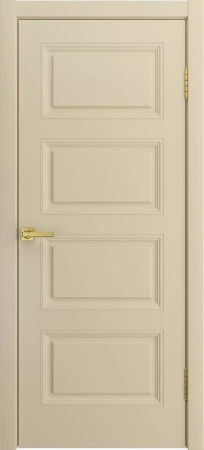 Межкомнатная дверь «Манхэттен-4 ДГ» 2000 x 600 Крем