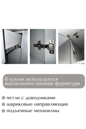 Готовый кухонный гарнитур МИЛАНА 4