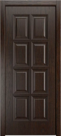 Межкомнатная дверь «Палермо, ДГ» 2000 x 600 Дуб мокко