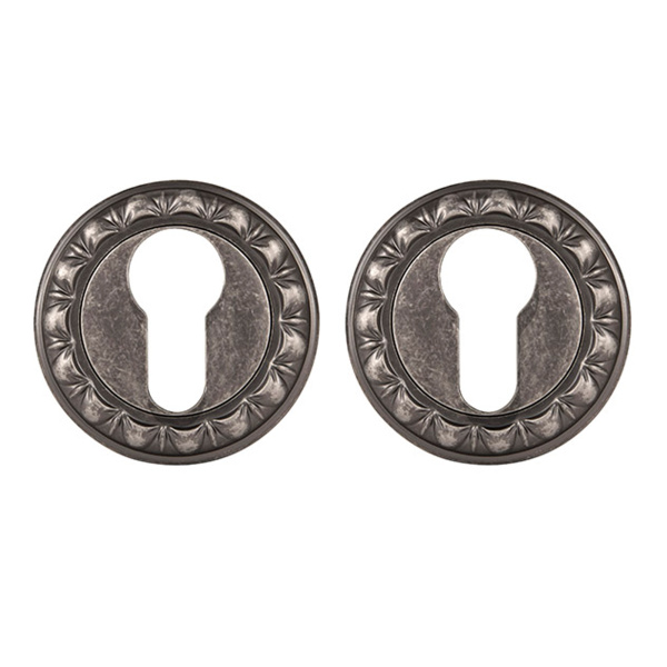 Накладка Punto (Пунто) под цилиндр ET.R.MT53 (ET MT) OS-9 античное серебро