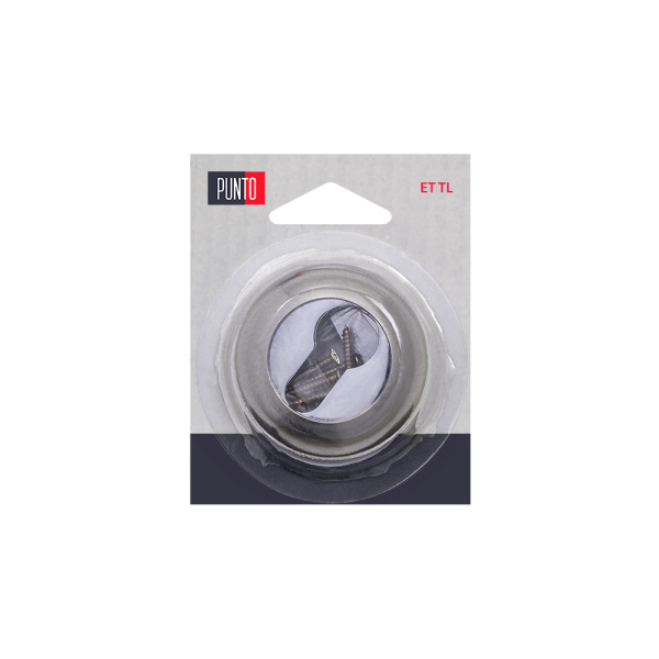 Накладка Punto (Пунто) под цилиндр LM/A ET.R.TL54 SN/CP-3 матовый никель/хром