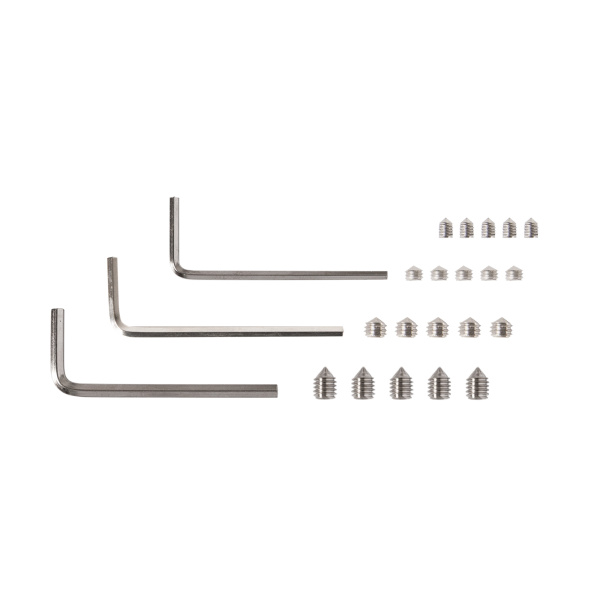 Набор винтов Ajax (Аякс) для ручек дверных (М6х8, М6х5, М5х4, M4x6, шестигранники)