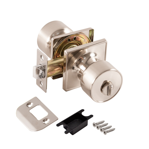 Ручка Punto (Пунто) защелка DK772/BL SN-BK (фик.) никель