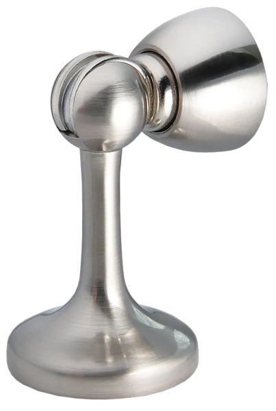 Ограничитель напольный MDS-3 SN, цвет белый никель