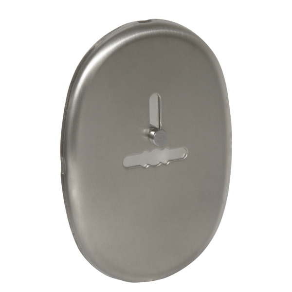 Накладка Fuaro (Фуаро) на сувальдный замок ESC.S-lift.ECO/OV.476 (ESC 476 eco) с шторкой SN мат.никель