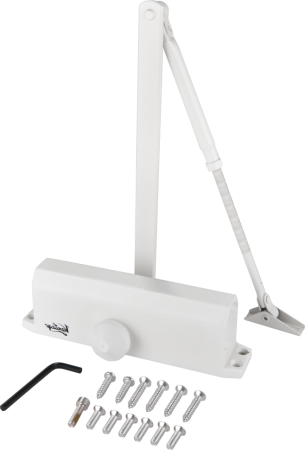 Дверной доводчик  DD-140W (белый)