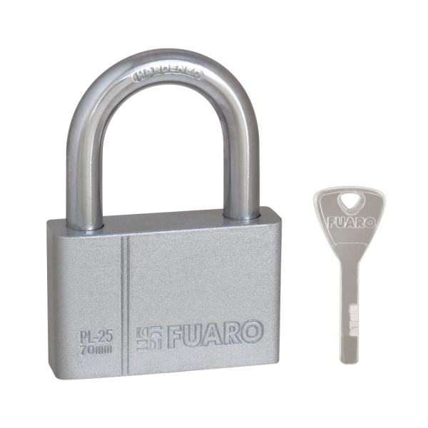 Замок Fuaro (Фуаро) навесной PL-PROTEC-2570 4 fin key (PL-2570) фин. /блистер