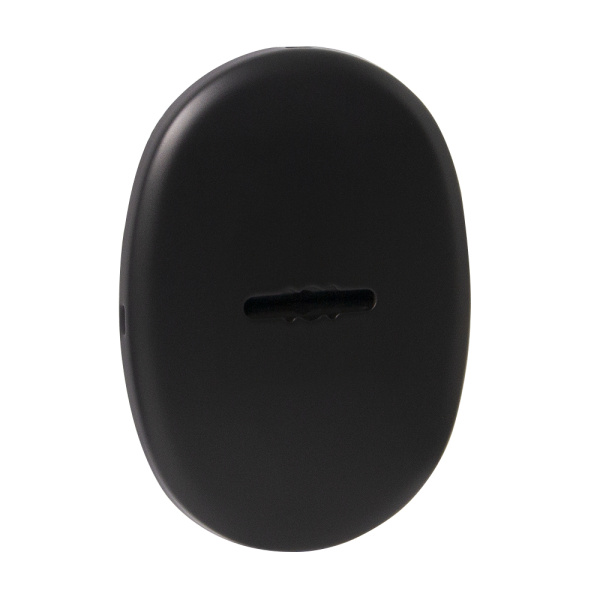 Накладка Fuaro (Фуаро) на сувальдный замок ESC.S-auto.ECO/OV.477 (ESC 477 eco) с авт. шторками BL черный