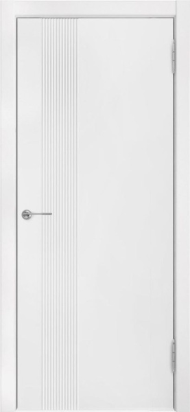 Модель Z-1 Белая эмаль Глухие 550х1900