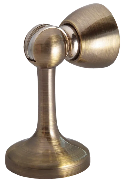 Ограничитель двери MDS-3 AB магнитный, цвет античная бронза