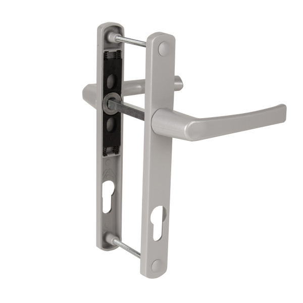 Ручка Punto (Пунто) на планке HANDLE.85.25.67-75 RAL 9006 серый