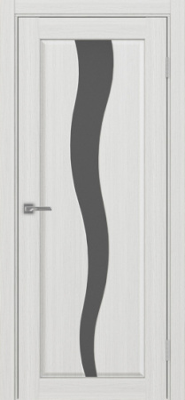 Сицилия_730.121 ЭКО-шпон 70*200 Ясень серебристый Графит матовое