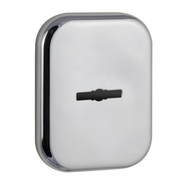 Накладка Fuaro (Фуаро) на сувальдный замок ESC.S-auto.TRD/K.486-S с автомат. шторками CP-8 хром (1шт.)