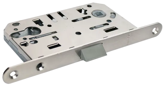 1885P SN, защелка бесшумная под цилиндр, цвет - никель